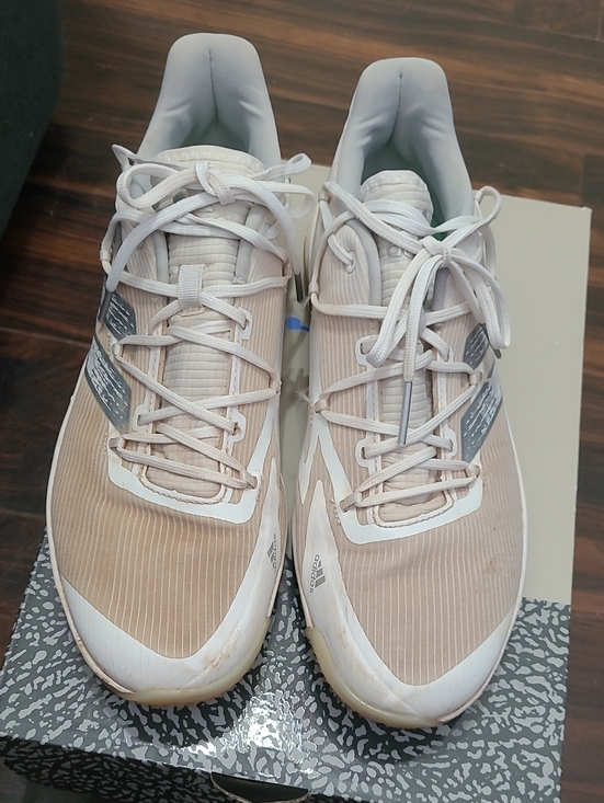 adidas Shoes - adidas Women's Athletic Shoes Beige White